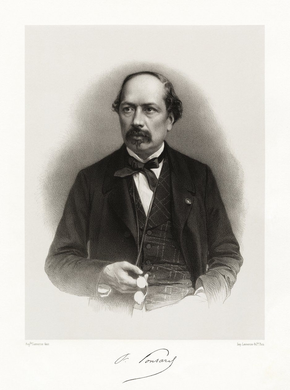 François Ponsard, 1865-66 od Auguste Charles Lemoine