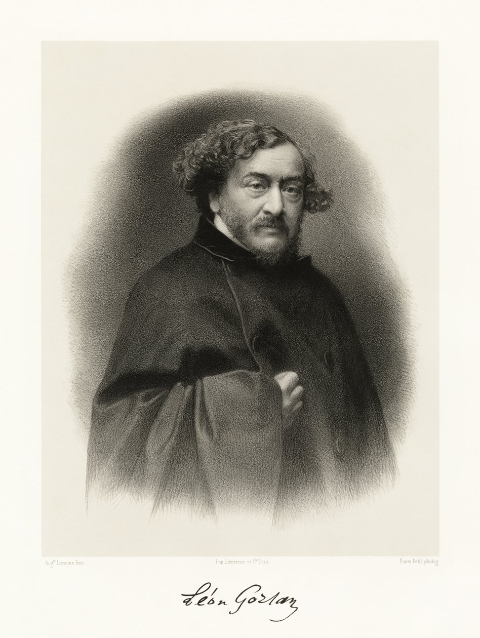 Léon Gozlan, 1865-66 od Auguste Charles Lemoine
