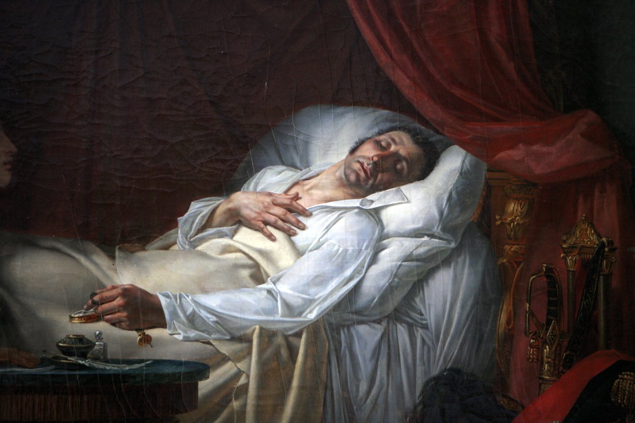 Smrt generála Moreaua od Louis Charles Auguste Couder