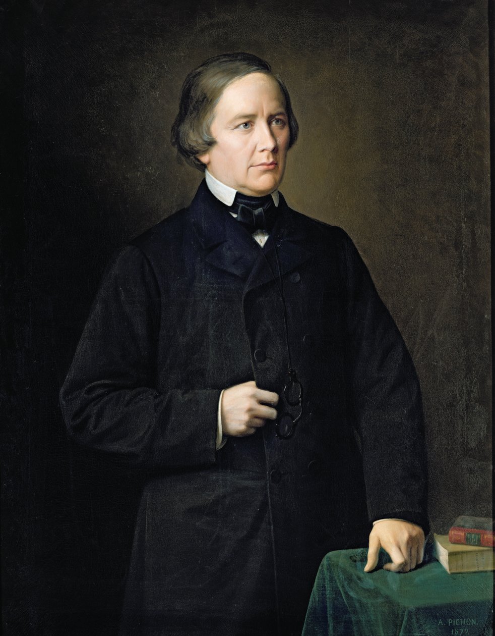Charles Forbes (1810-70) hrabě z Montalembert, 1879 od Auguste Pichon