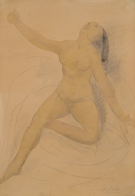 Modelka: n od Auguste Rodin
