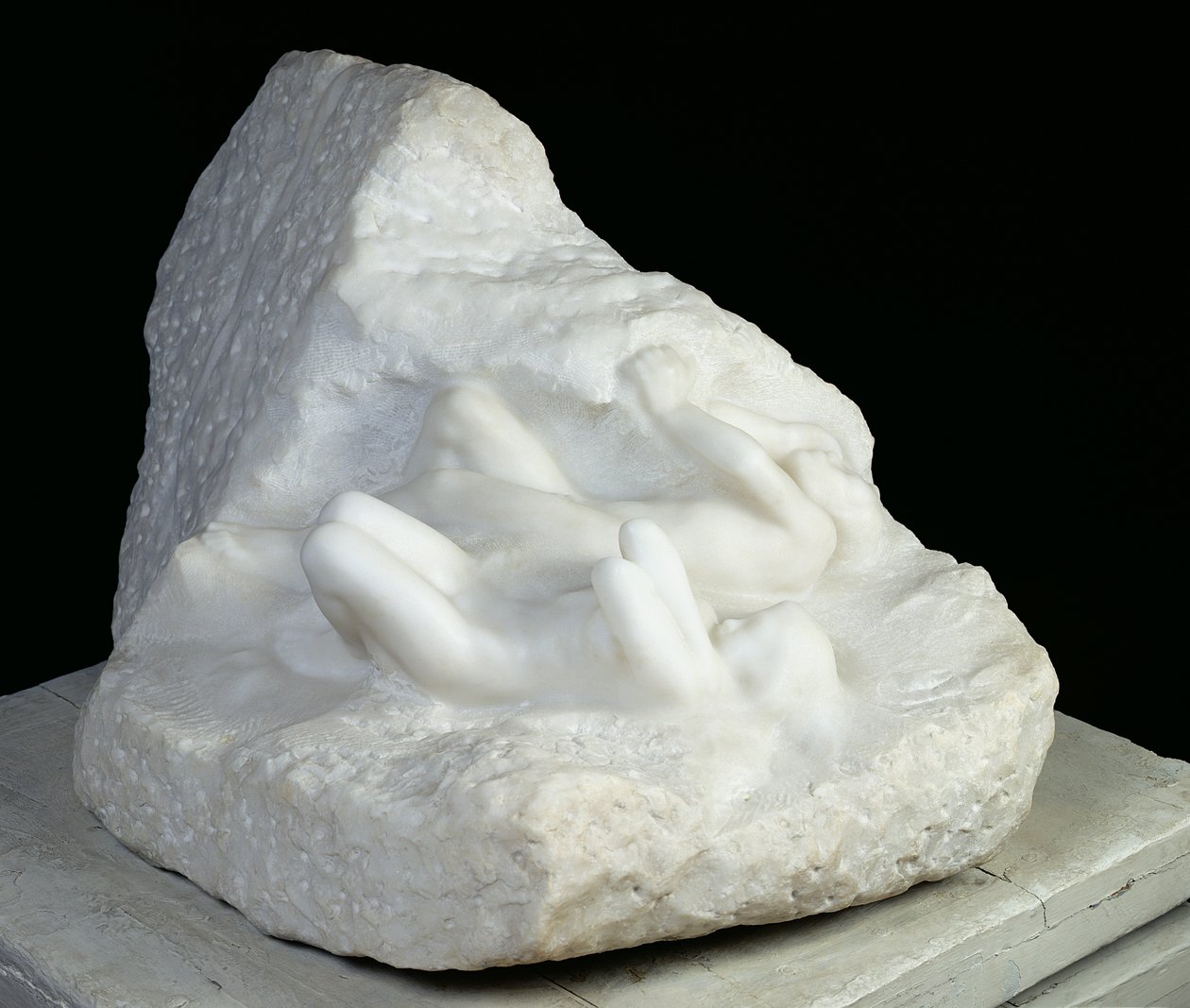 Adam a Eva, 1905 (mramor) od Auguste Rodin