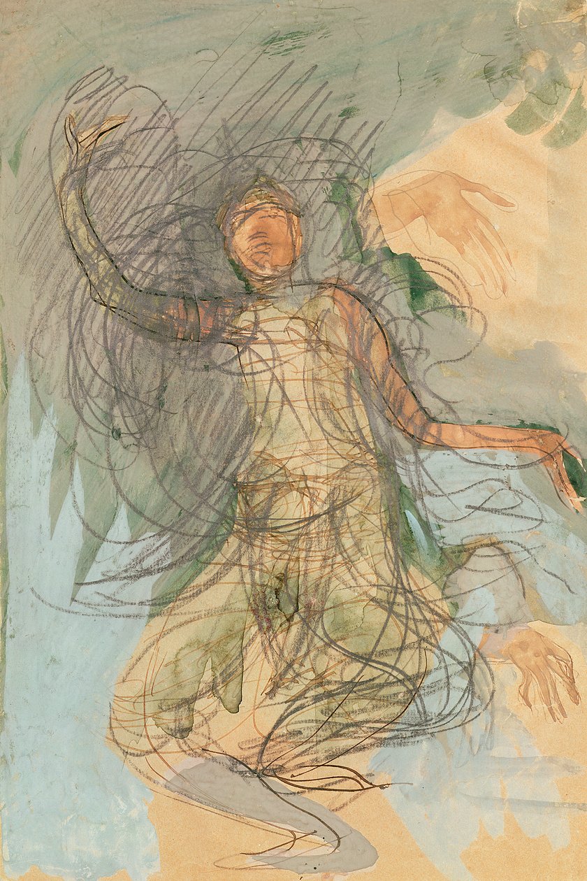 Kambodžská tanečnice od Auguste Rodin