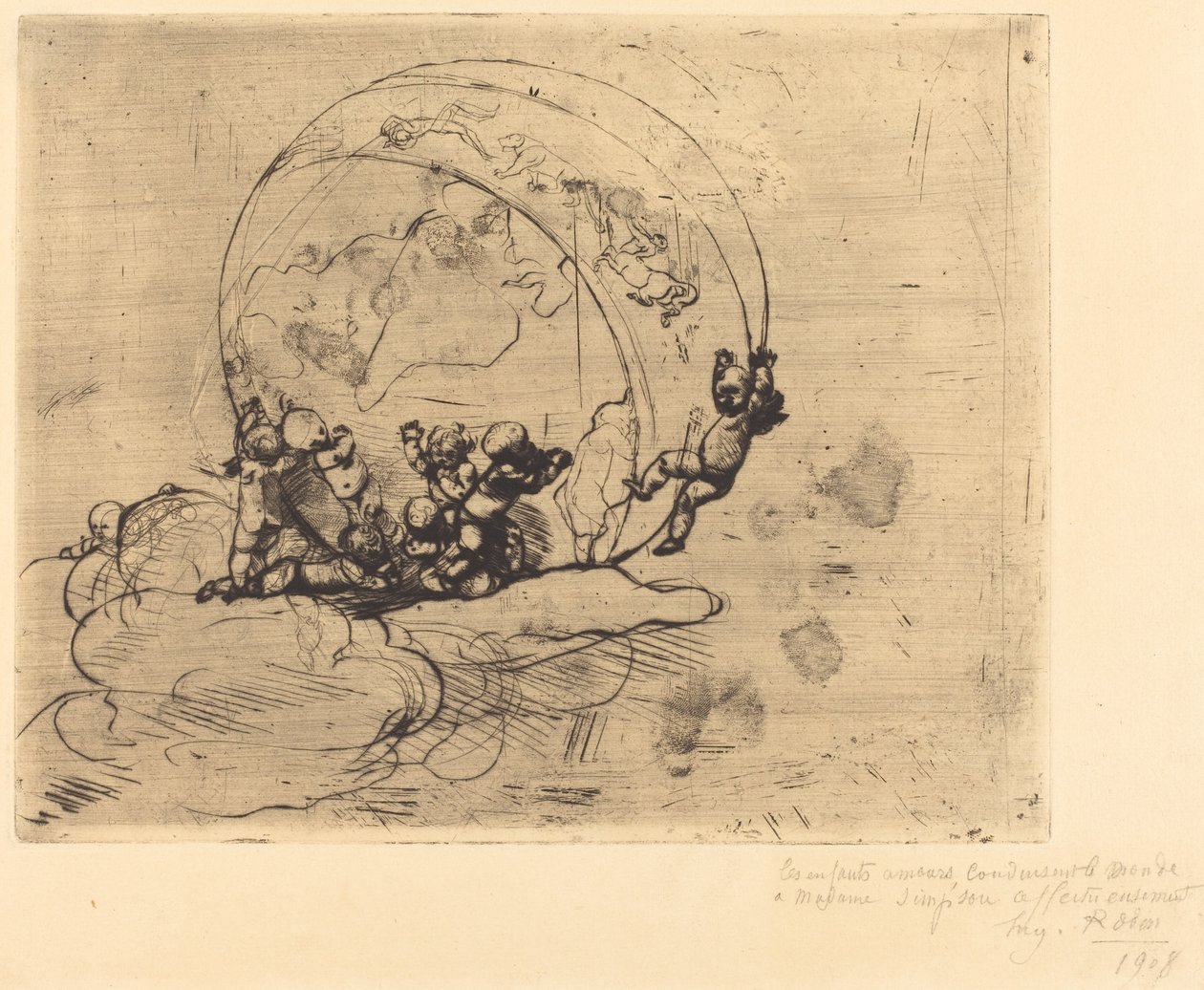 Láska vede svět od Auguste Rodin