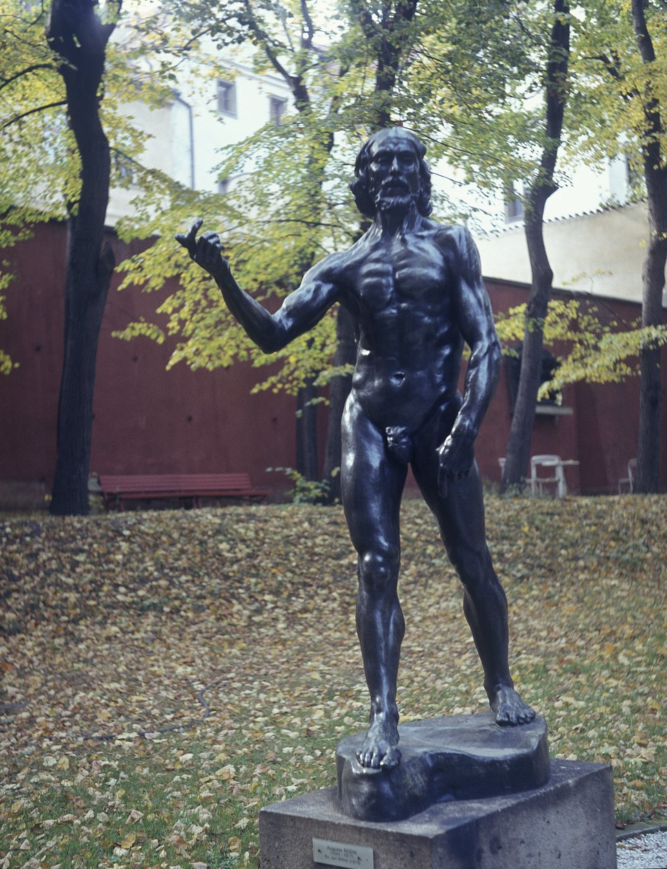 sv. Jana Křtitele, 1878 (bronz) od Auguste Rodin