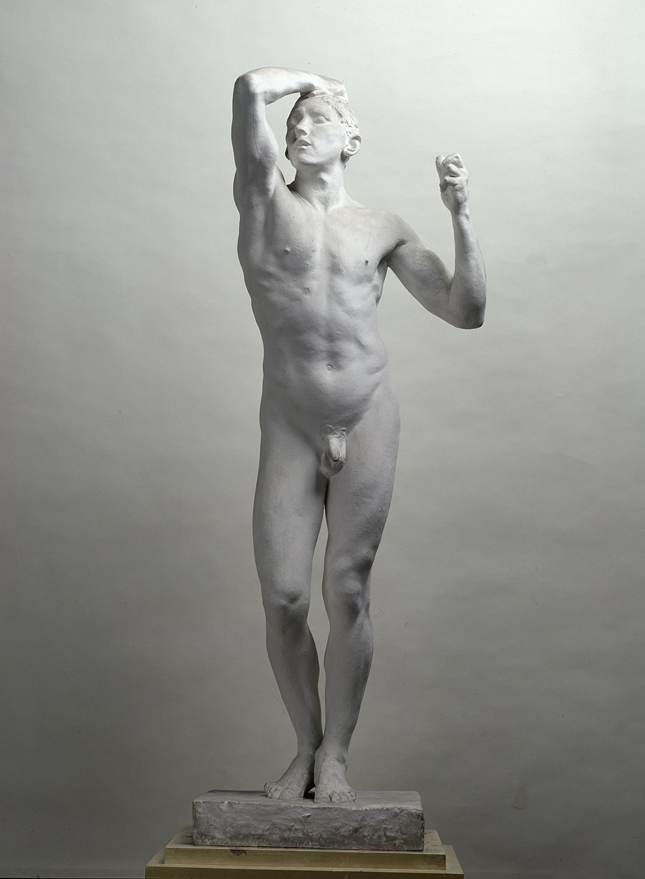 Věk bronzu, cca 1877 (sádra) od Auguste Rodin