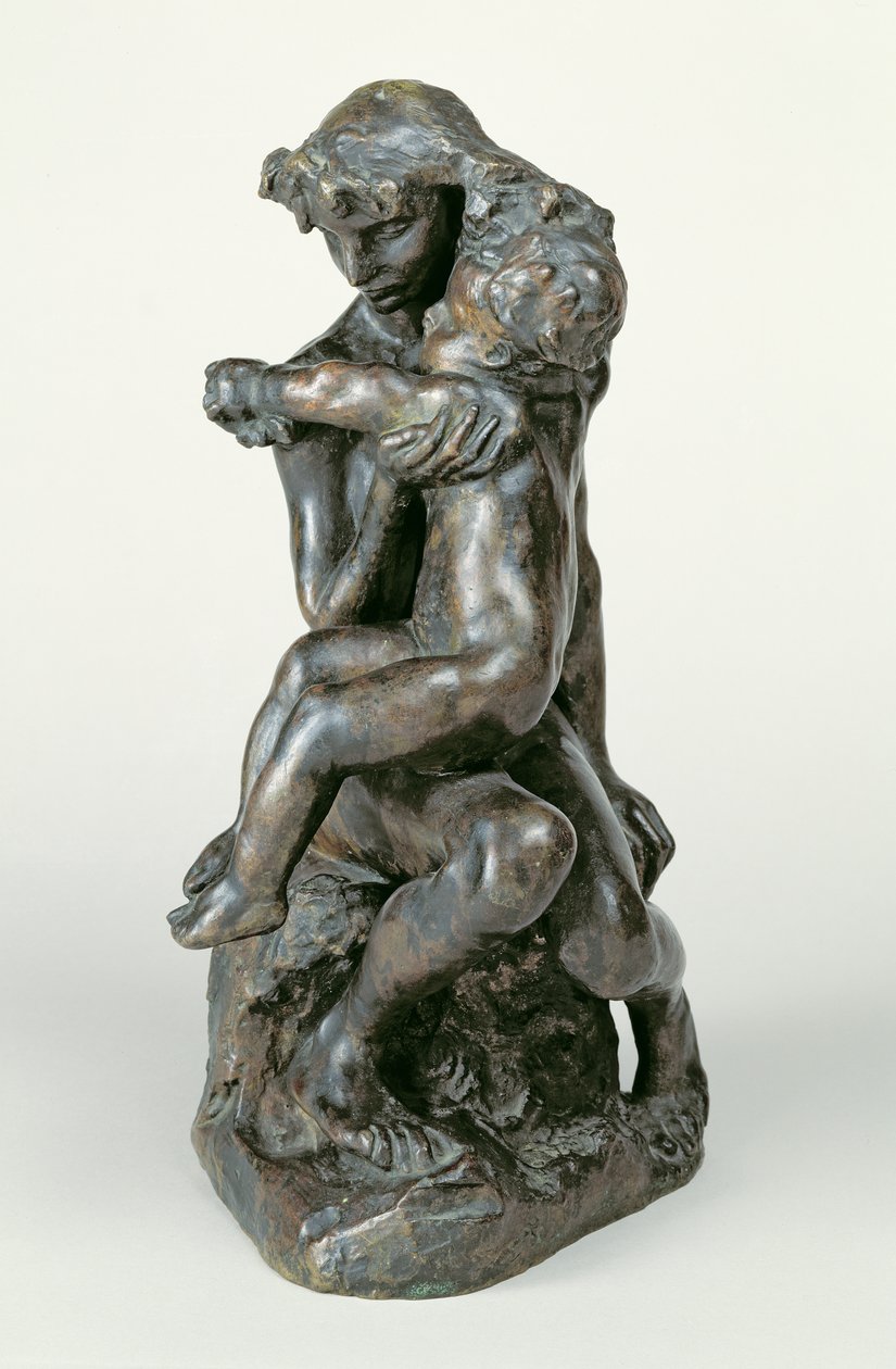 Bratr a sestra, kolem roku 1890 (bronz) od Auguste Rodin