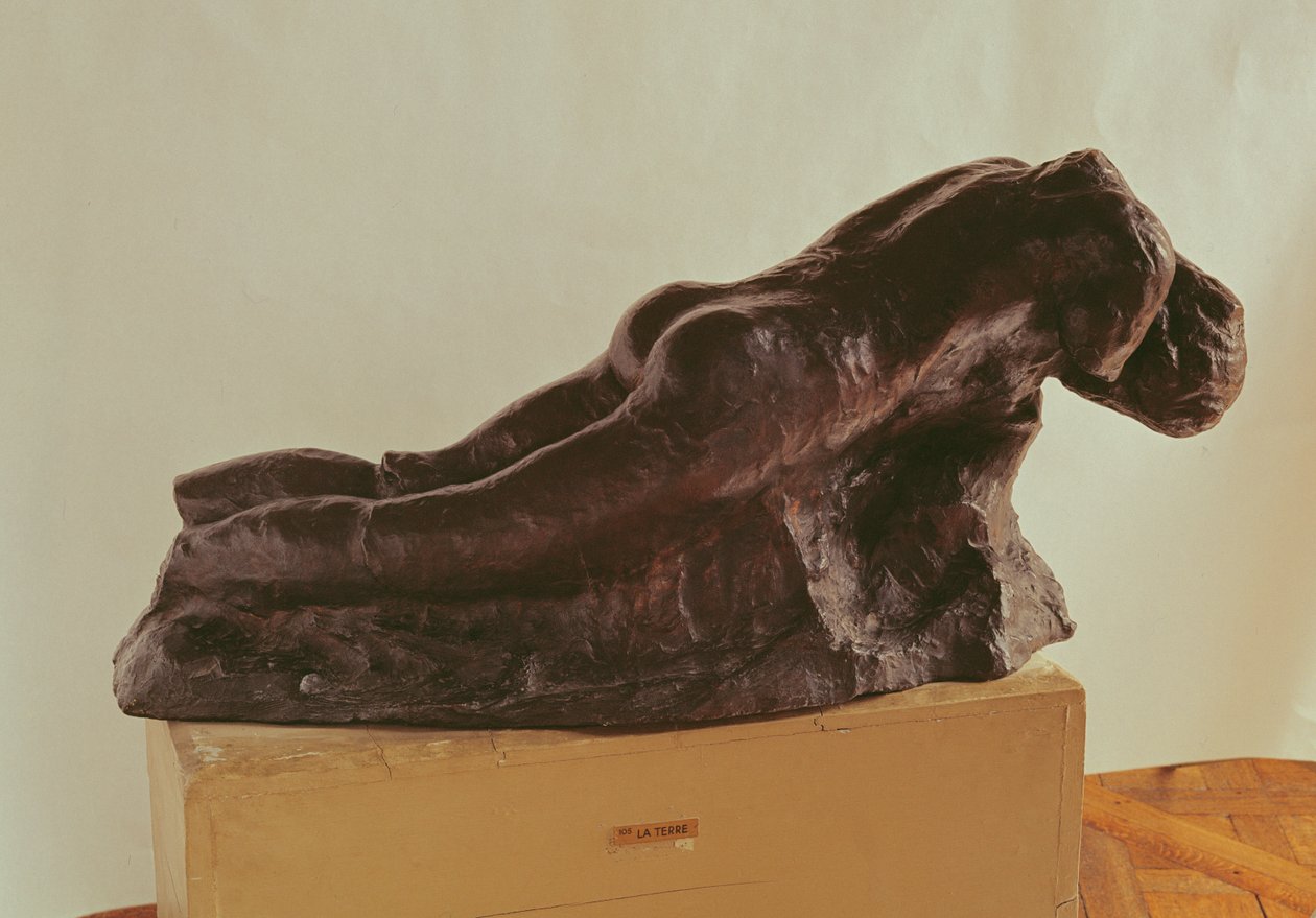 Země (bronz) od Auguste Rodin