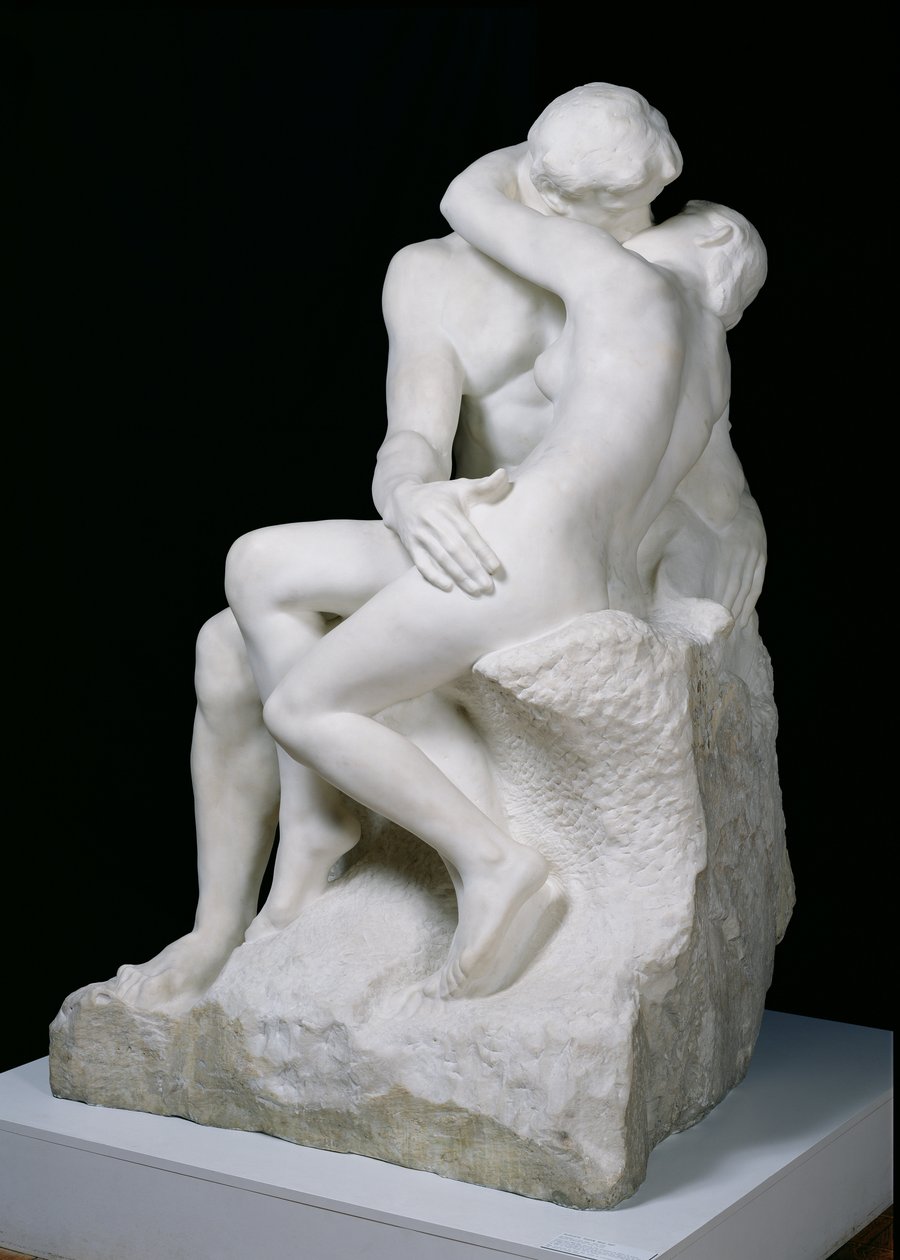 Polibek, 1888-98 (mramor) od Auguste Rodin