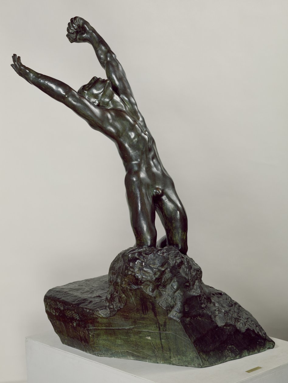Marnotratný syn, kolem roku 1900 (bronz) od Auguste Rodin