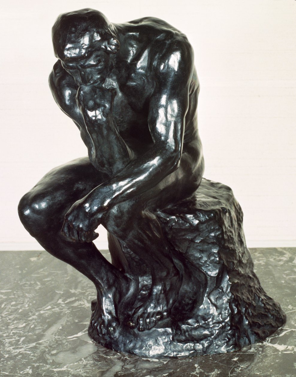Myslitel, 1880 (bronz) (viz také 116461) od Auguste Rodin
