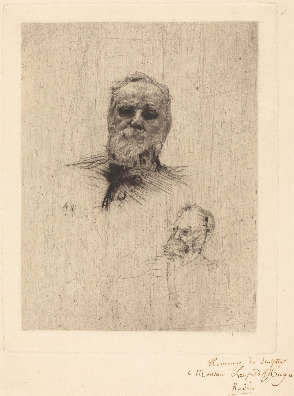 Victor Hugo, De Face od Auguste Rodin