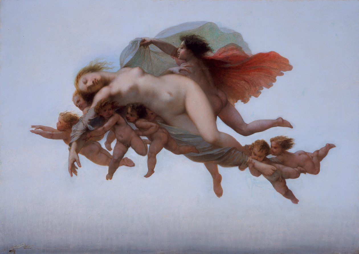 Psyche, 1856 od Auguste Barthelemy Glaize