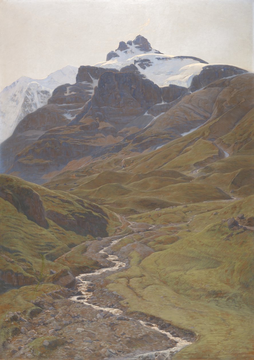 Pohled na Wilde Frau od Auguste Baud Bovy
