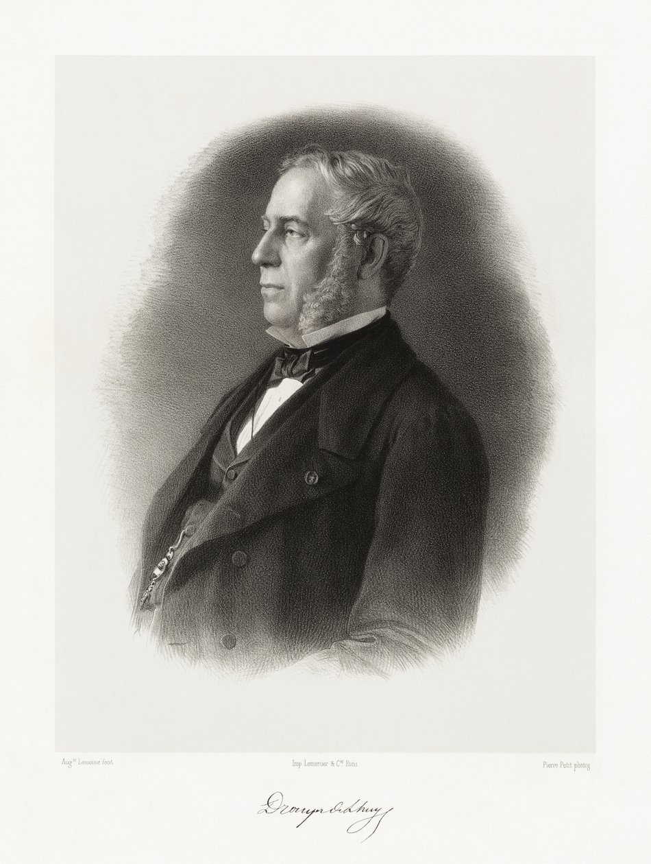 Édouard Drouyn de Lhuys od Auguste Charles Lemoine