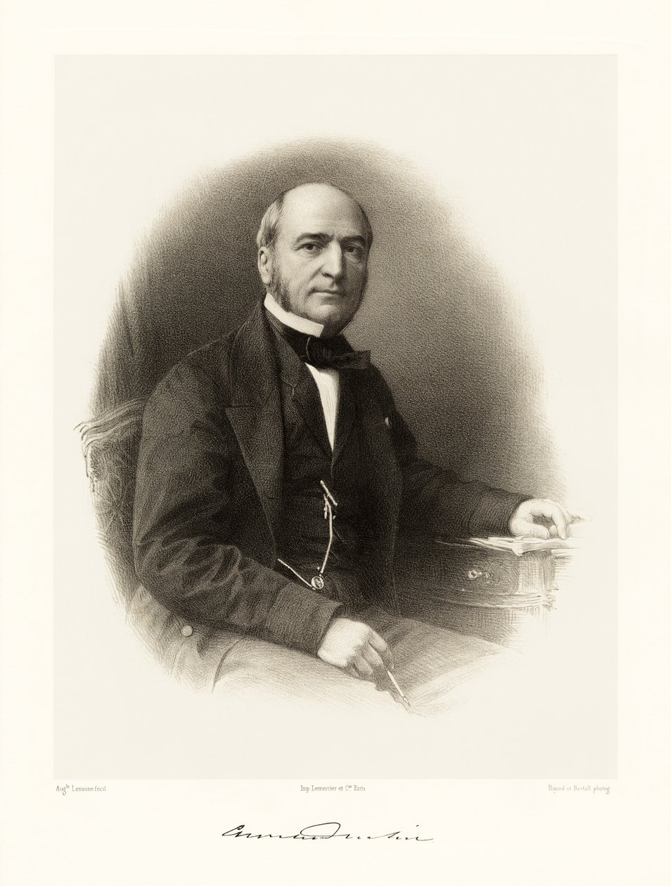 Louis Henri Armand Behic, 1865-66 od Auguste Charles Lemoine