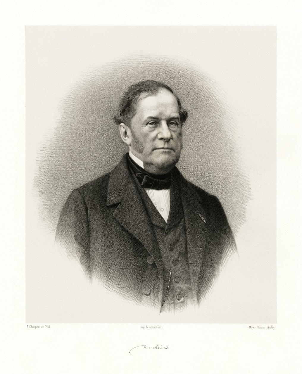 Charles Marie Tanneguy Duchatel od Auguste Charpentier