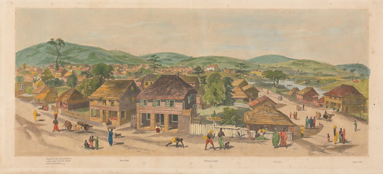 Sierra Leone od Auguste Francois Laby