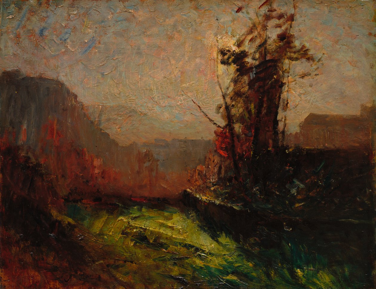 Crémieu, viděno z Chaillonnette, c. 1867-1872. od Auguste Francois Ravier