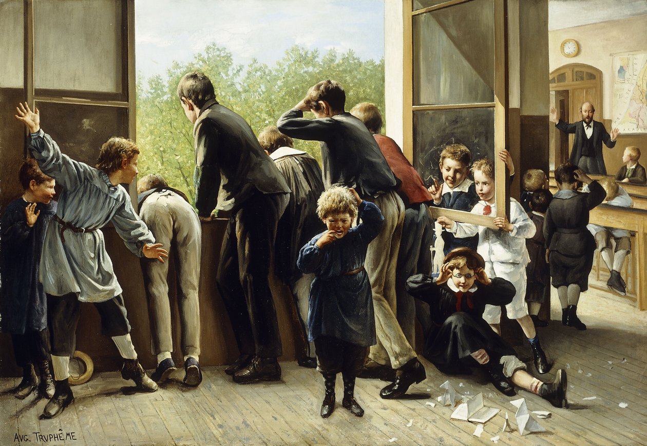 Třídní vtipálci, od Auguste Joseph Trupheme