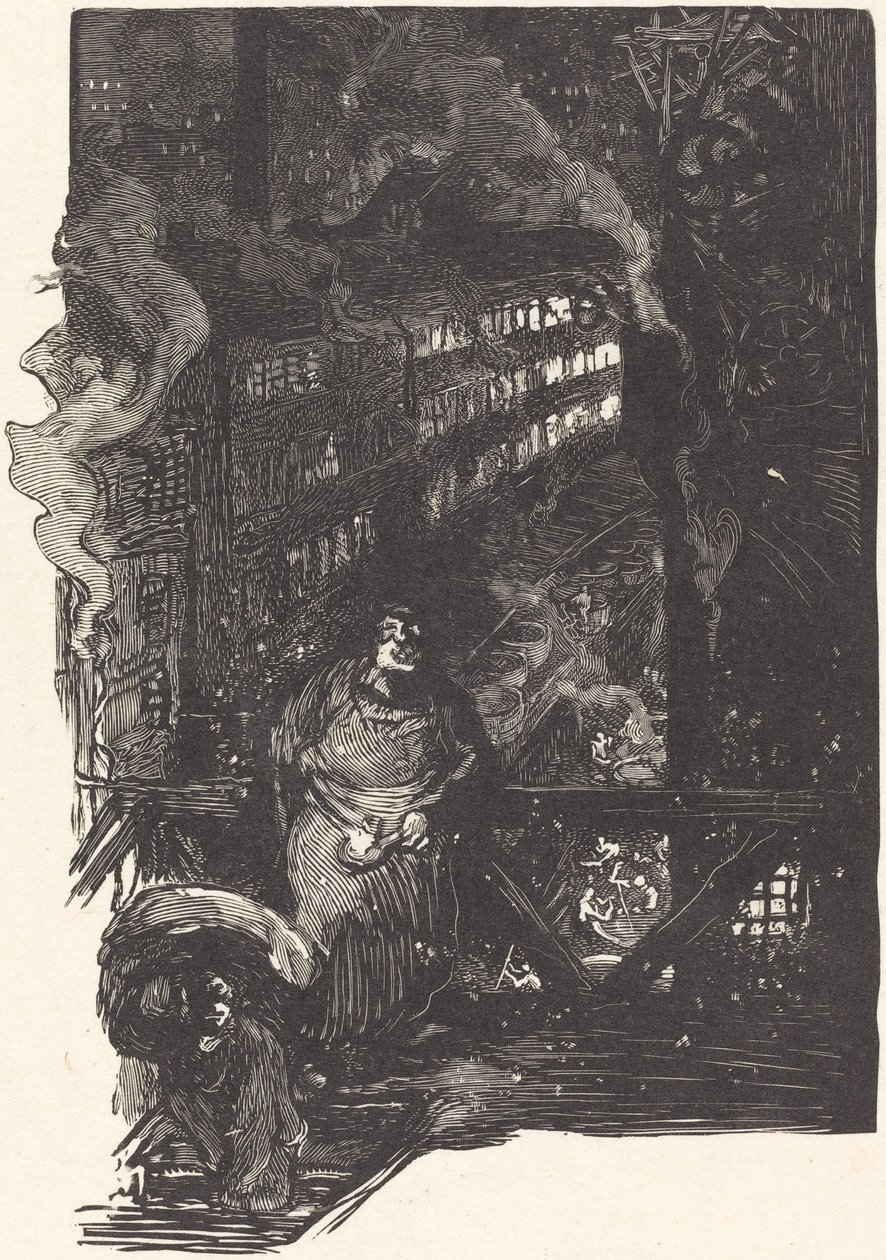 Workshop Magisterium v ​​Les Gobelins od Auguste Lepere