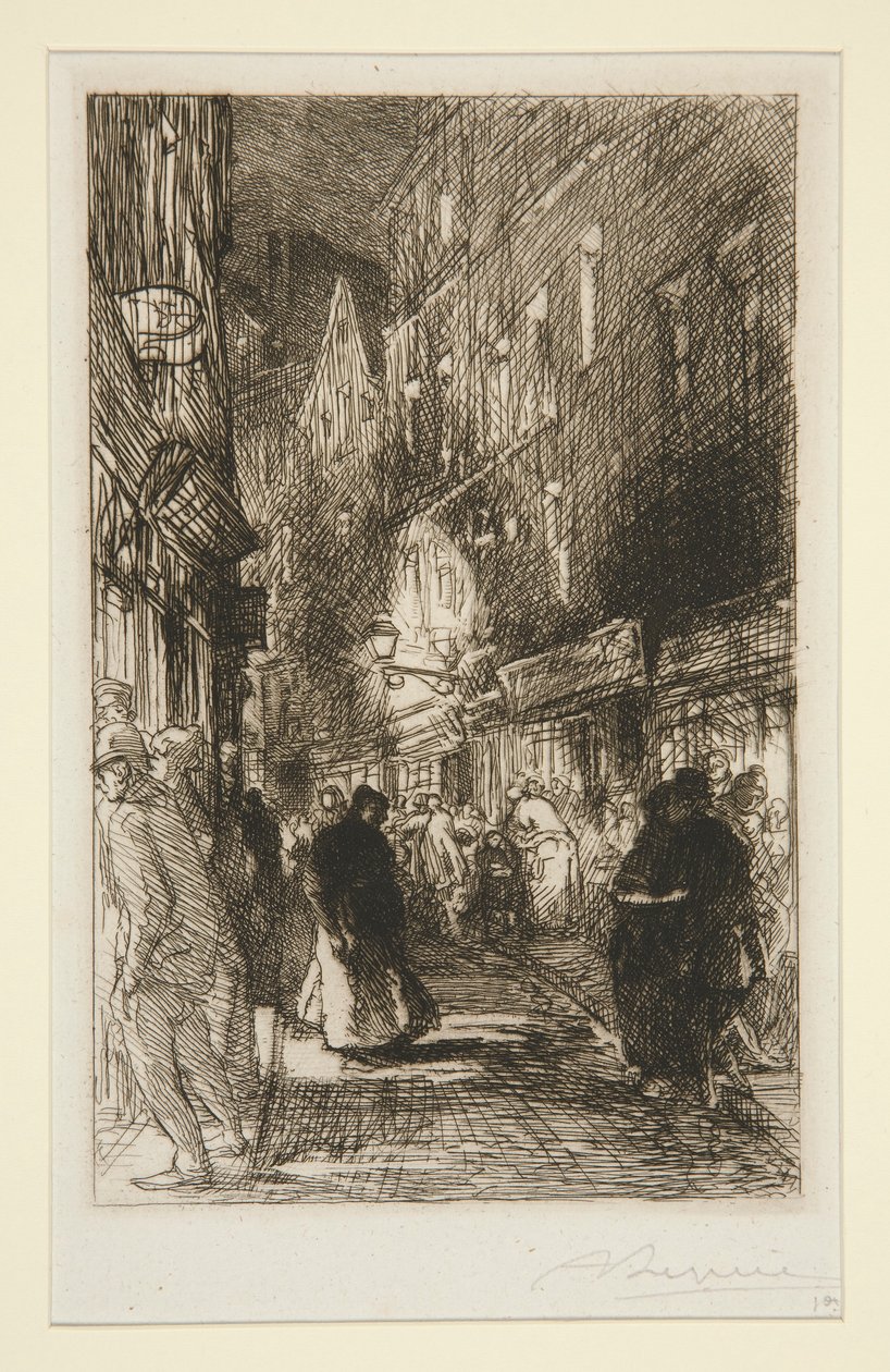 Galandova ulice od Auguste Lepere