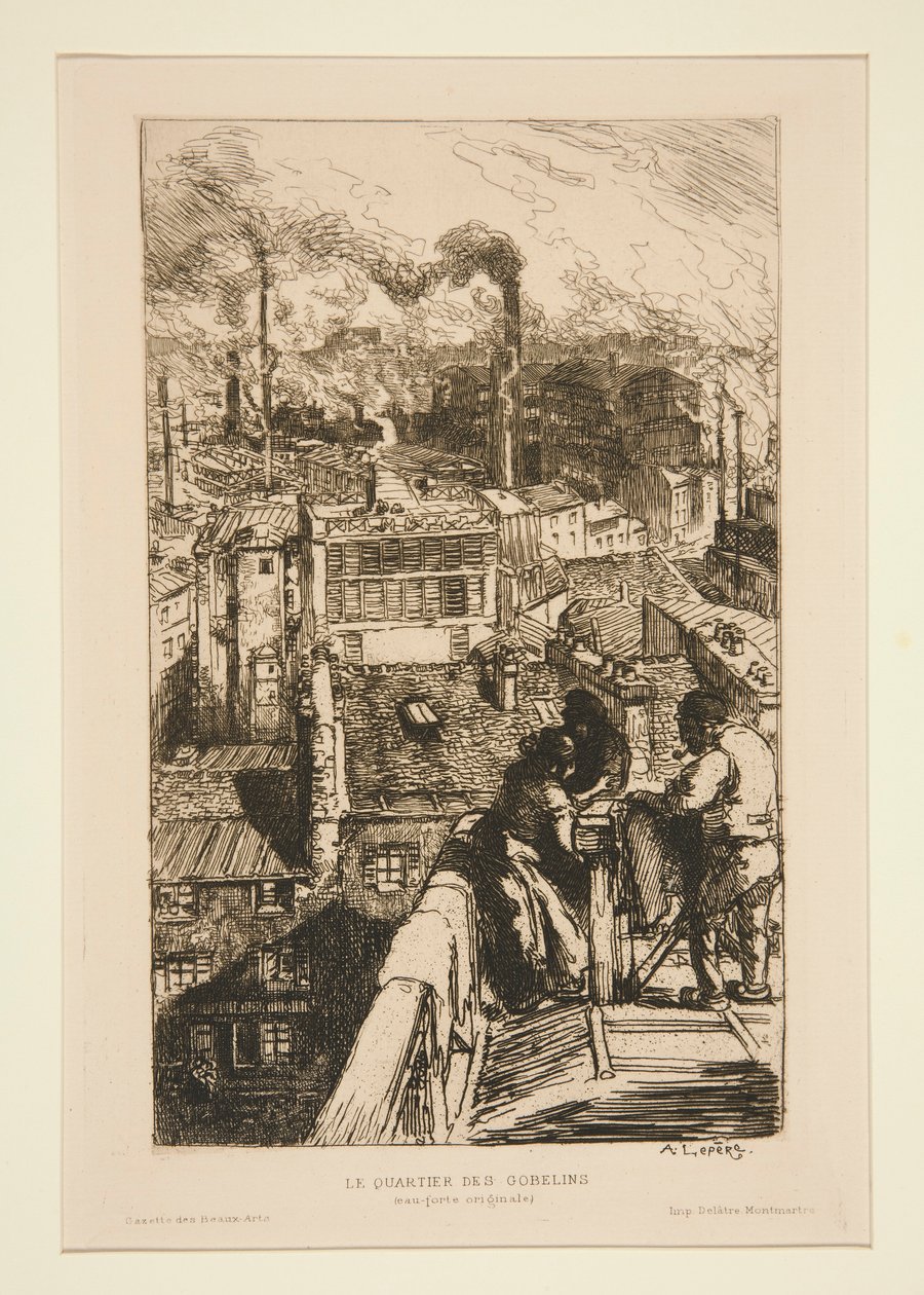 Čtvrť Gobelínů (The Goblin od Auguste Lepere