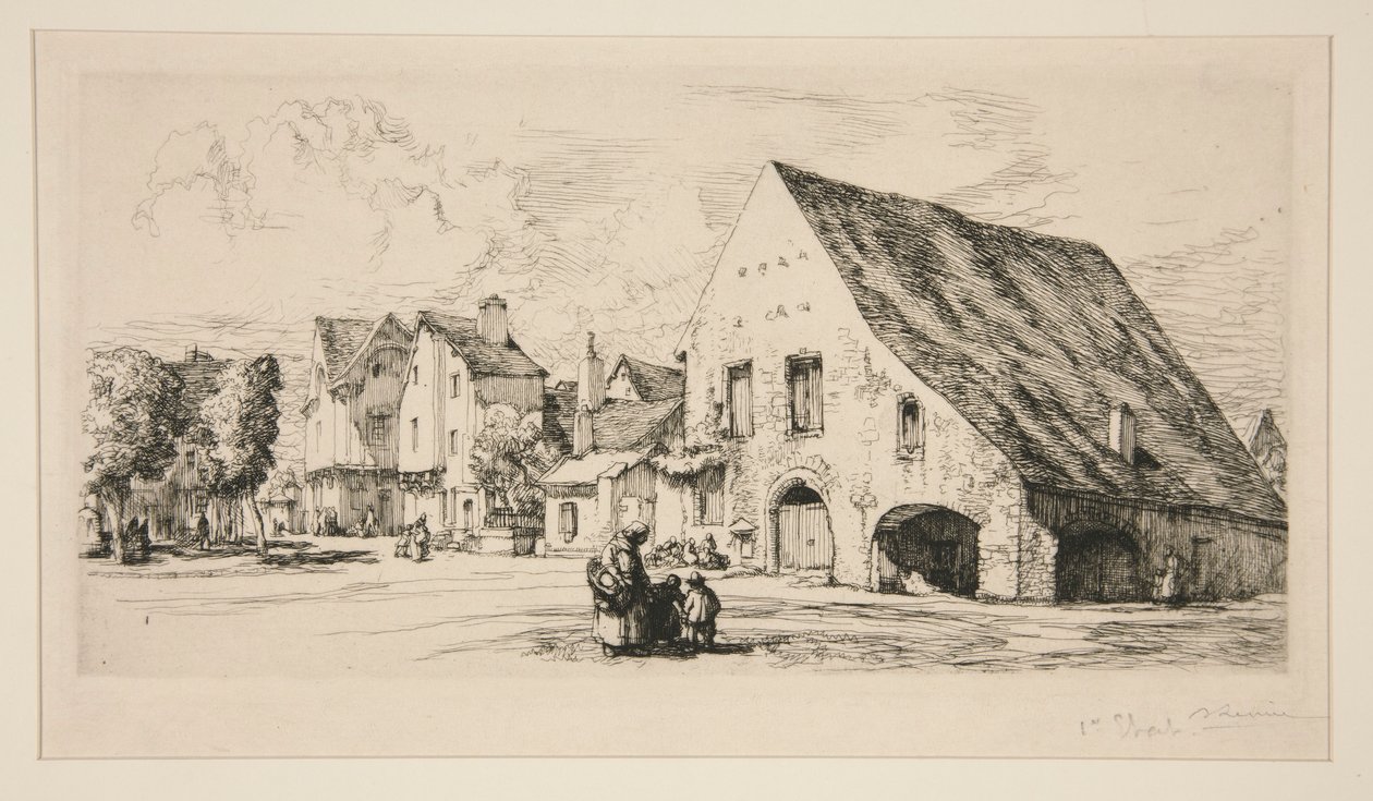 Provins (Seine-et-Marne) od Auguste Lepere