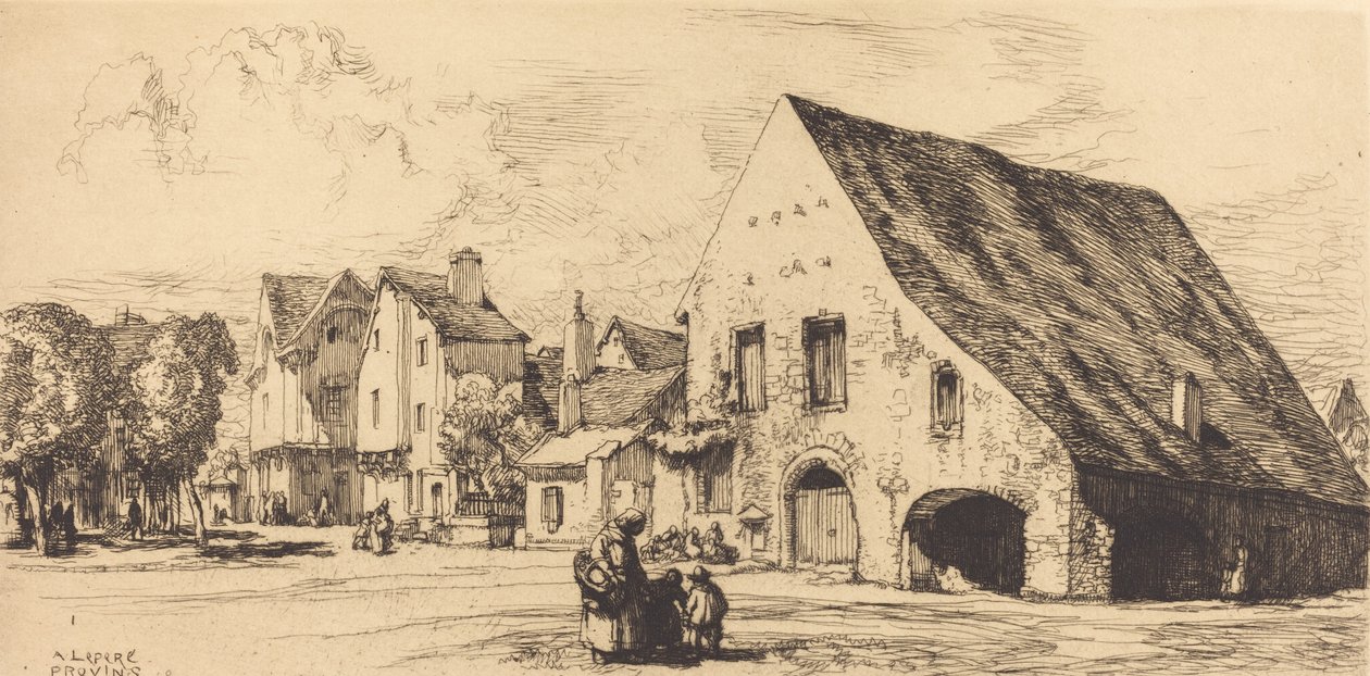 Provincie Seina a Marne, 1910. od Auguste Lepere