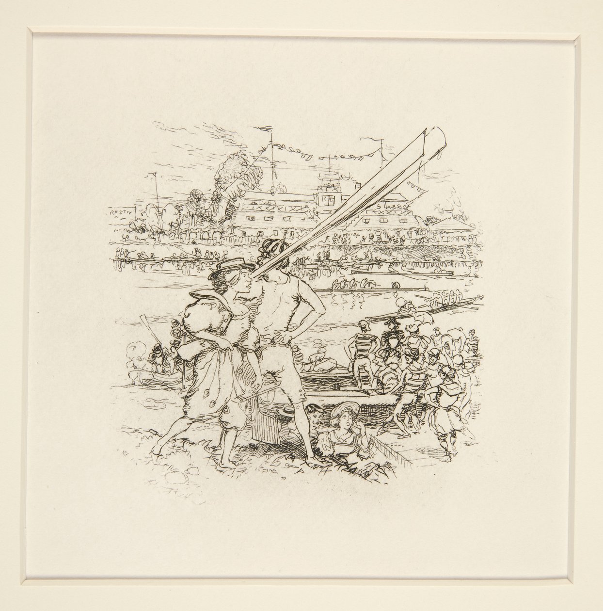 Riverside Party od Auguste Lepere