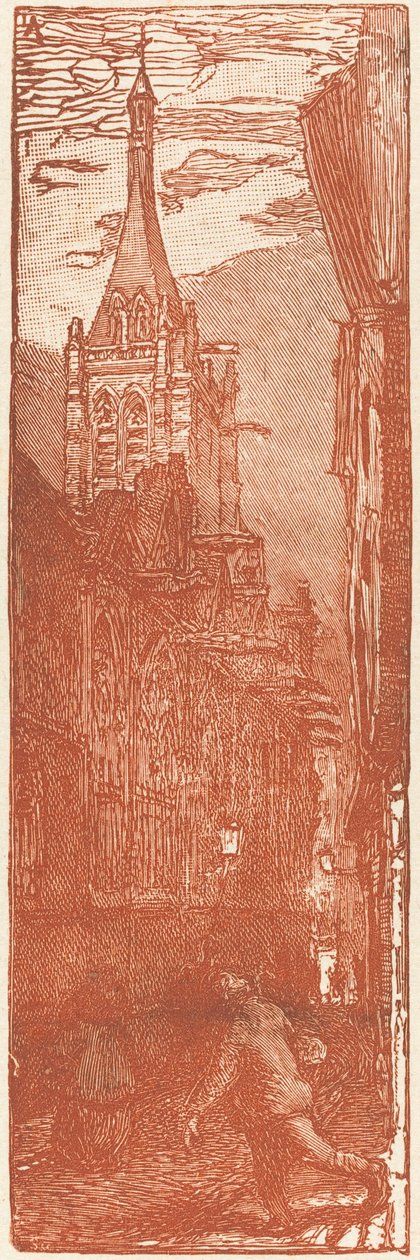Saint-Severin, publikoval 1901. od Auguste Lepere