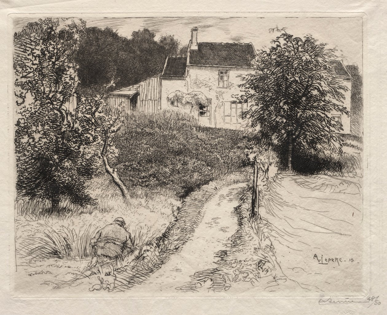 A Bellot, 1915. od Auguste Louis Lepère