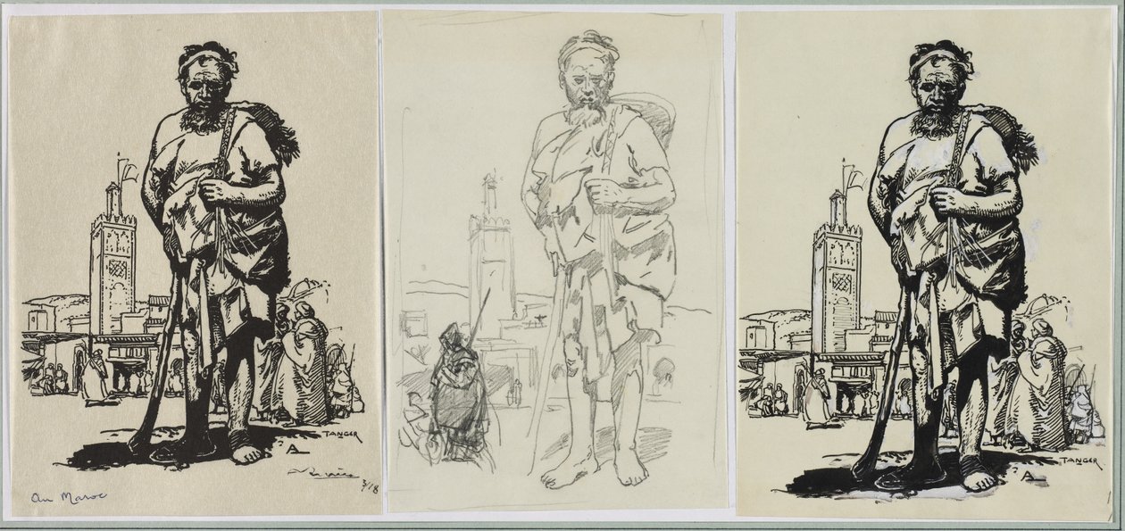 V Maroku, 1914. od Auguste Louis Lepère