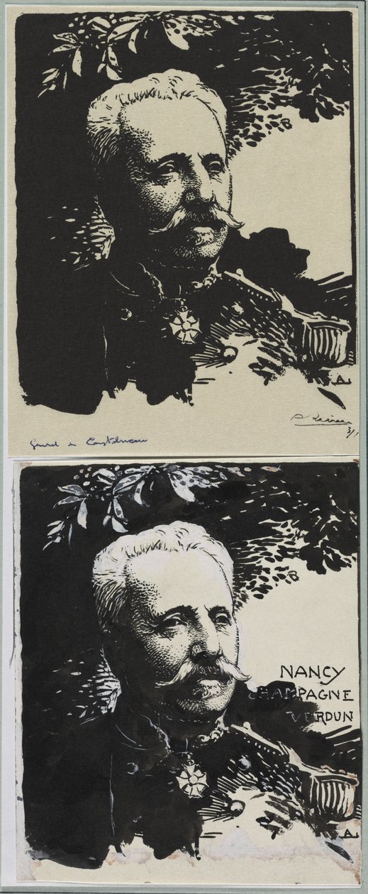 generál de Castelneau od Auguste Louis Lepère