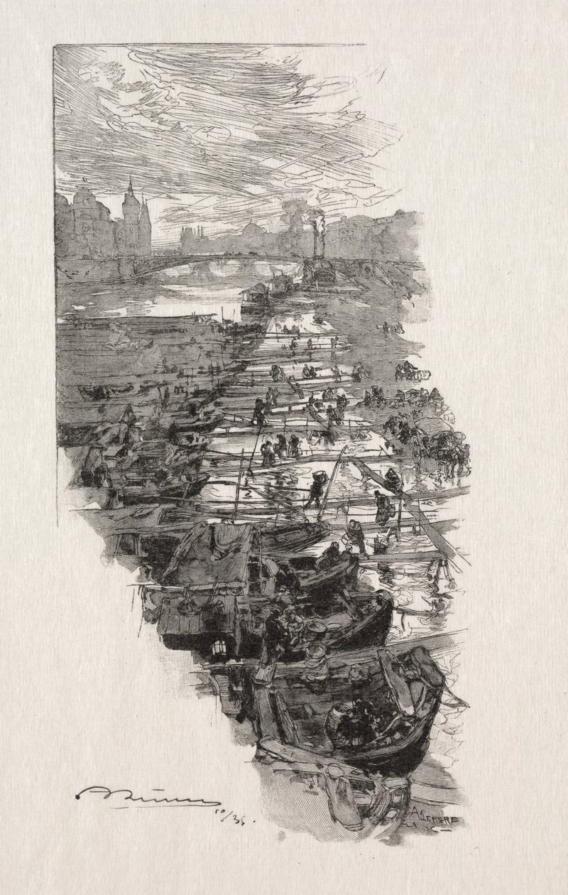 Apple Market od Auguste Louis Lepère