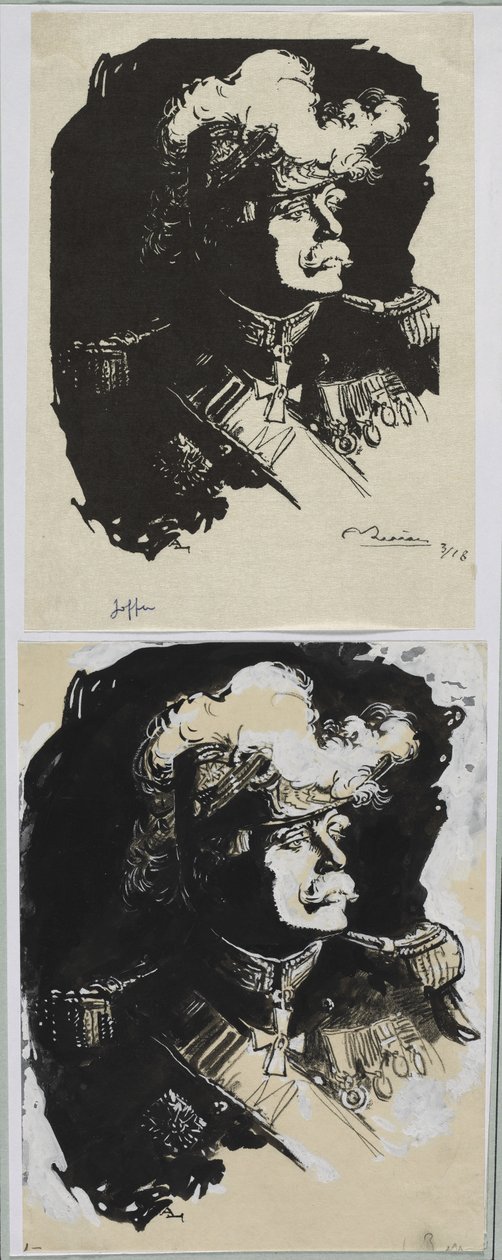 maršál Joffre od Auguste Louis Lepère