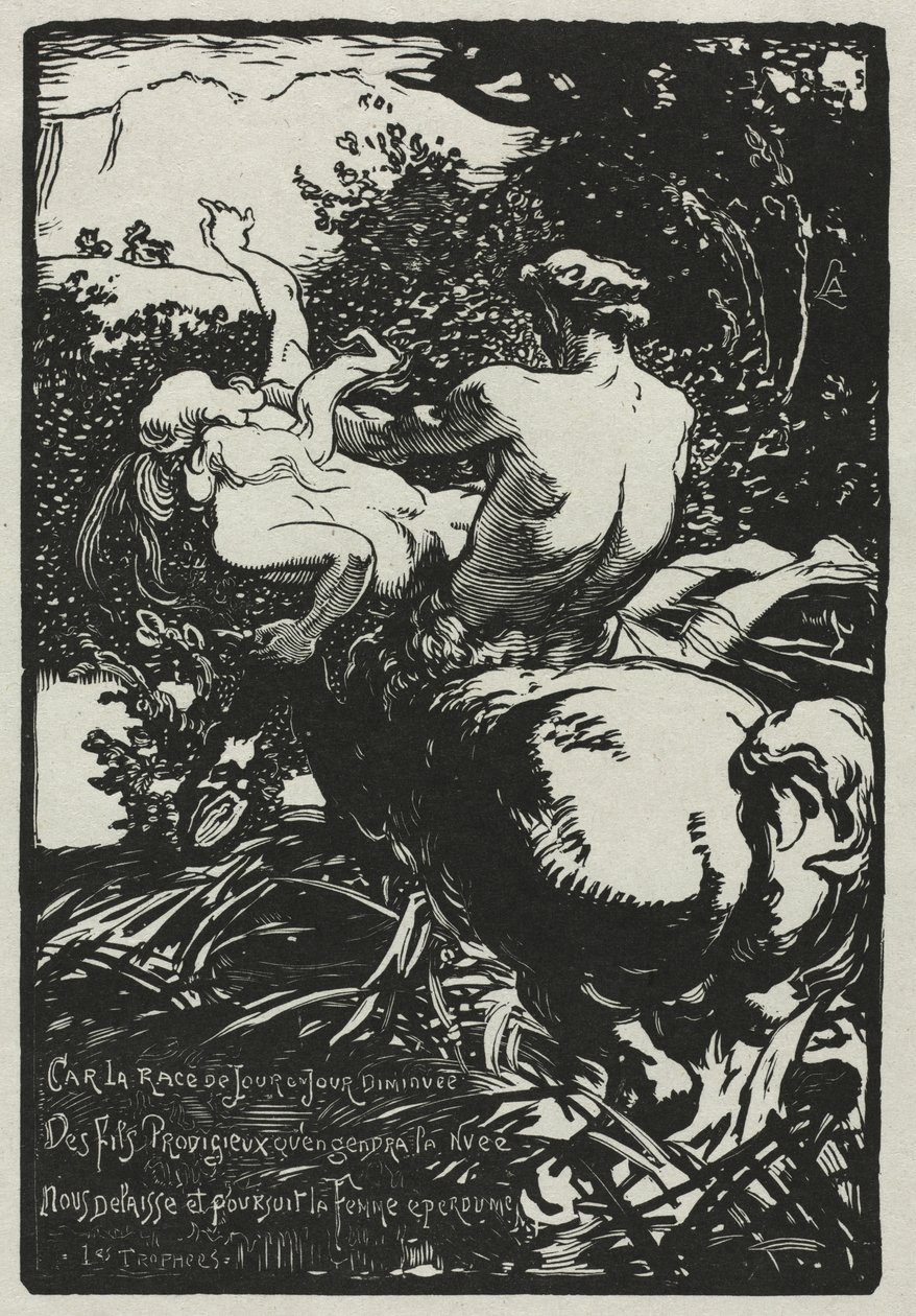 Kentaur od Auguste Louis Lepère