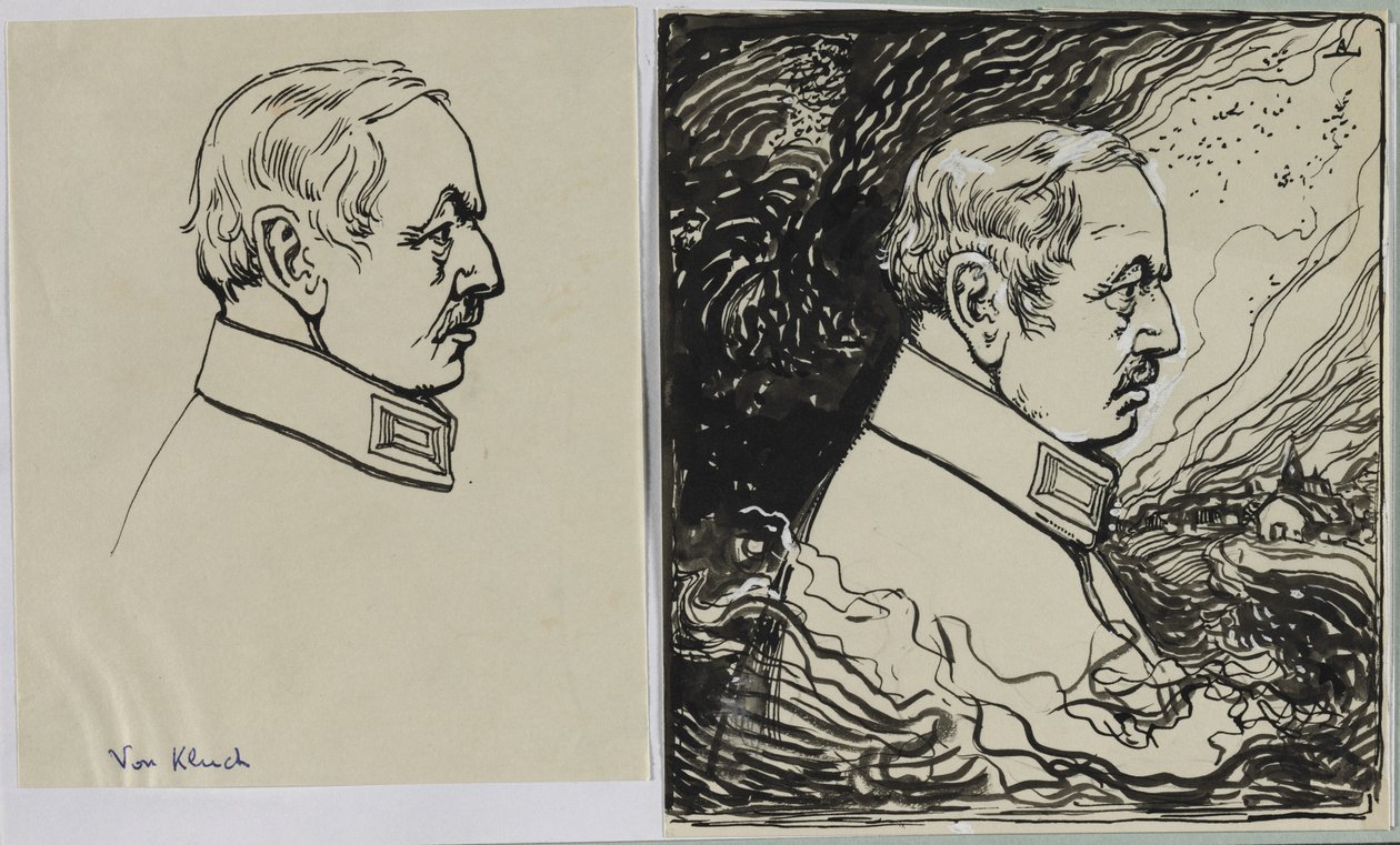 Od Klucka, 1914. od Auguste Louis Lepère
