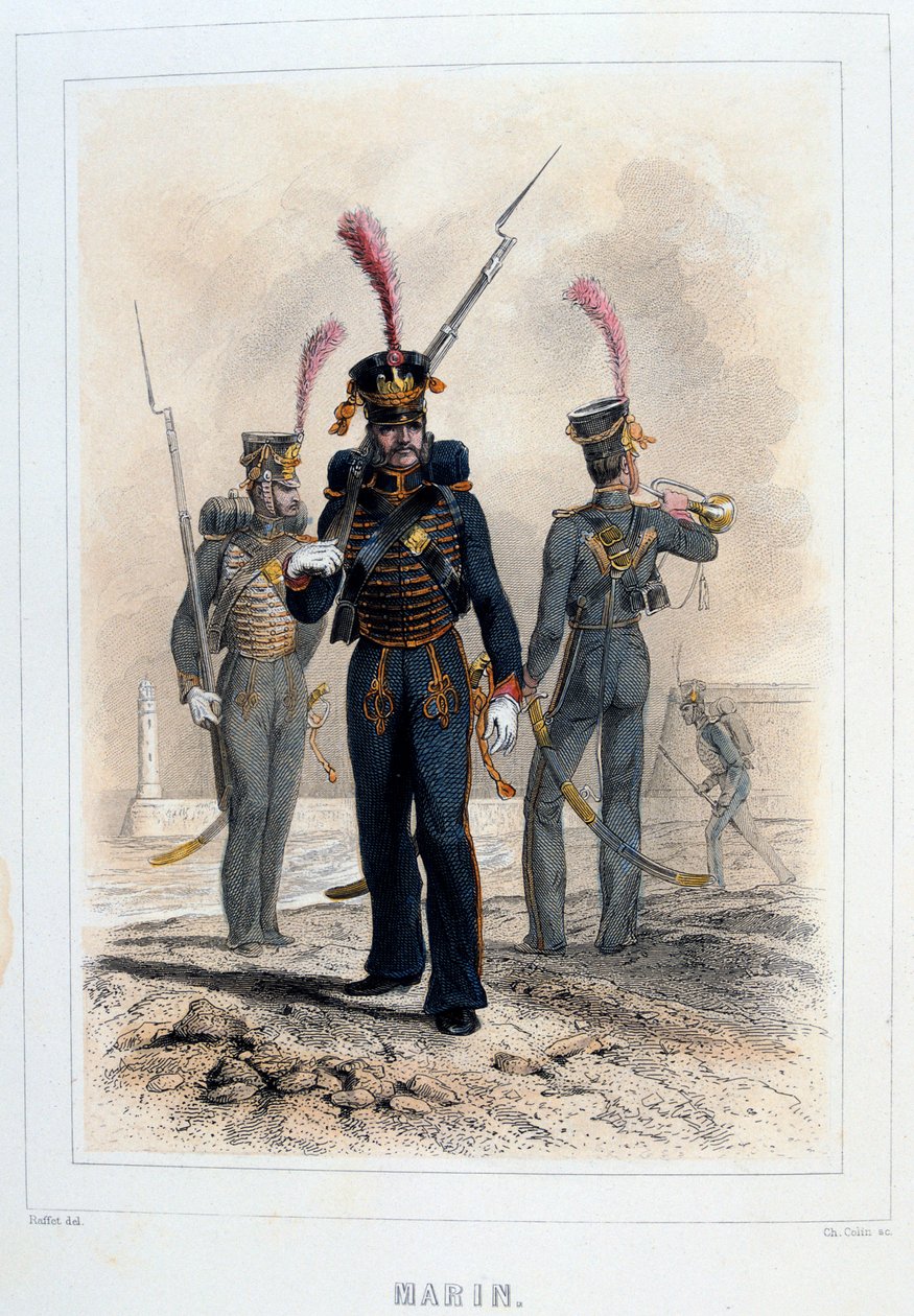 Marine, 1859. od Auguste Raffet