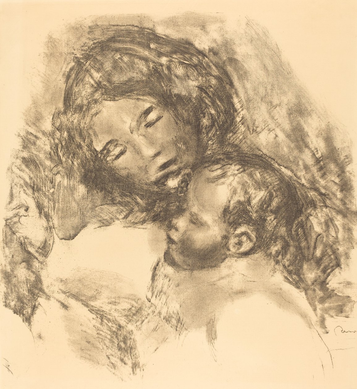 mateřství (maternita) od Auguste Renoir