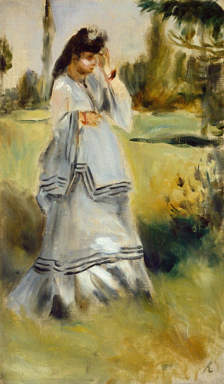 Žena v parku od Auguste Renoir