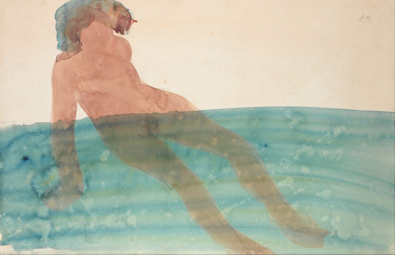 Koupající se žena od Auguste Rodin