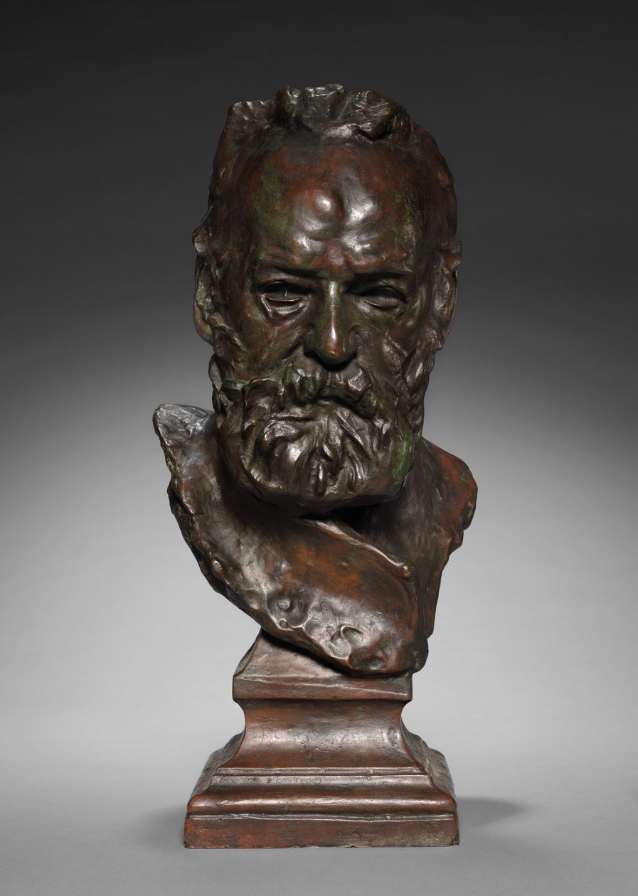 Busta Victora Huga od Auguste Rodin