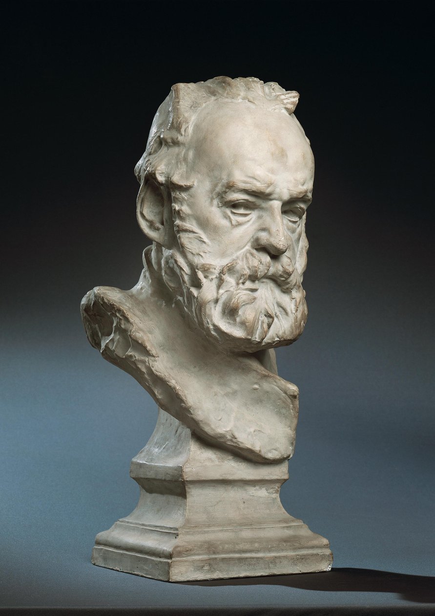 Spisovatel Victor Hugo od Auguste Rodin