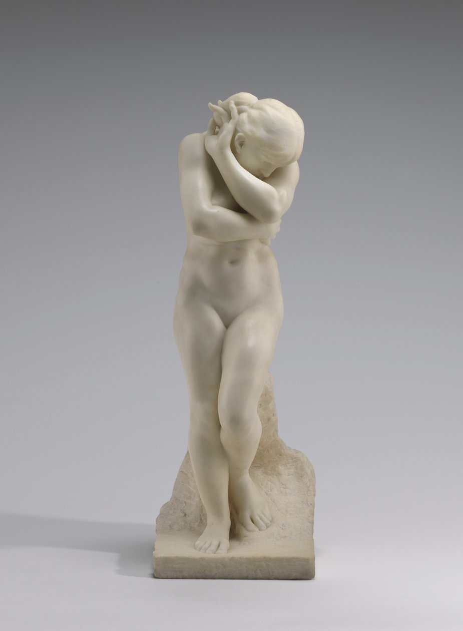 Eve, model c. 1881, vyřezáno 18901891. od Auguste Rodin