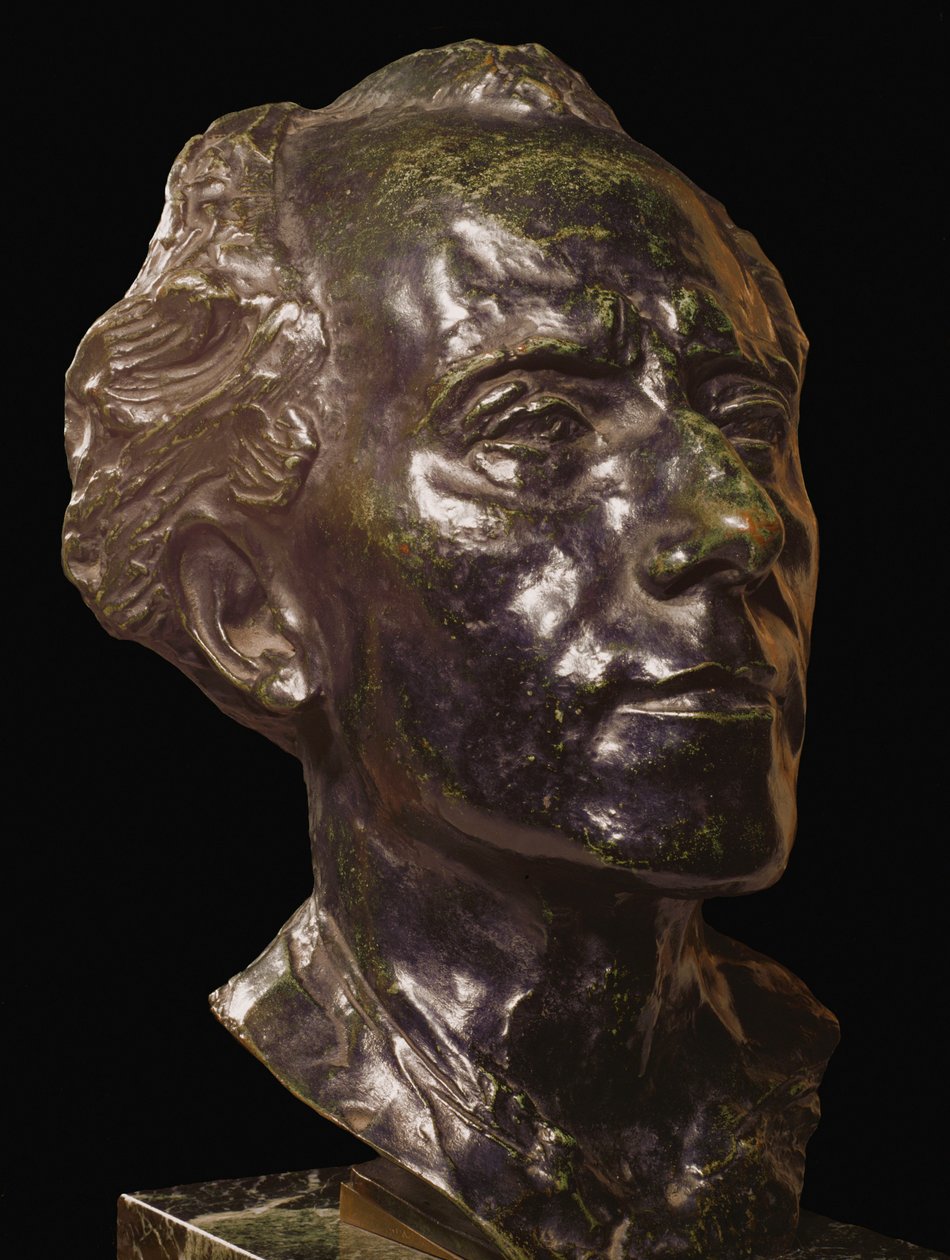 Gustav Mahler, skladatel a dirigent ... (bronz) od Auguste Rodin