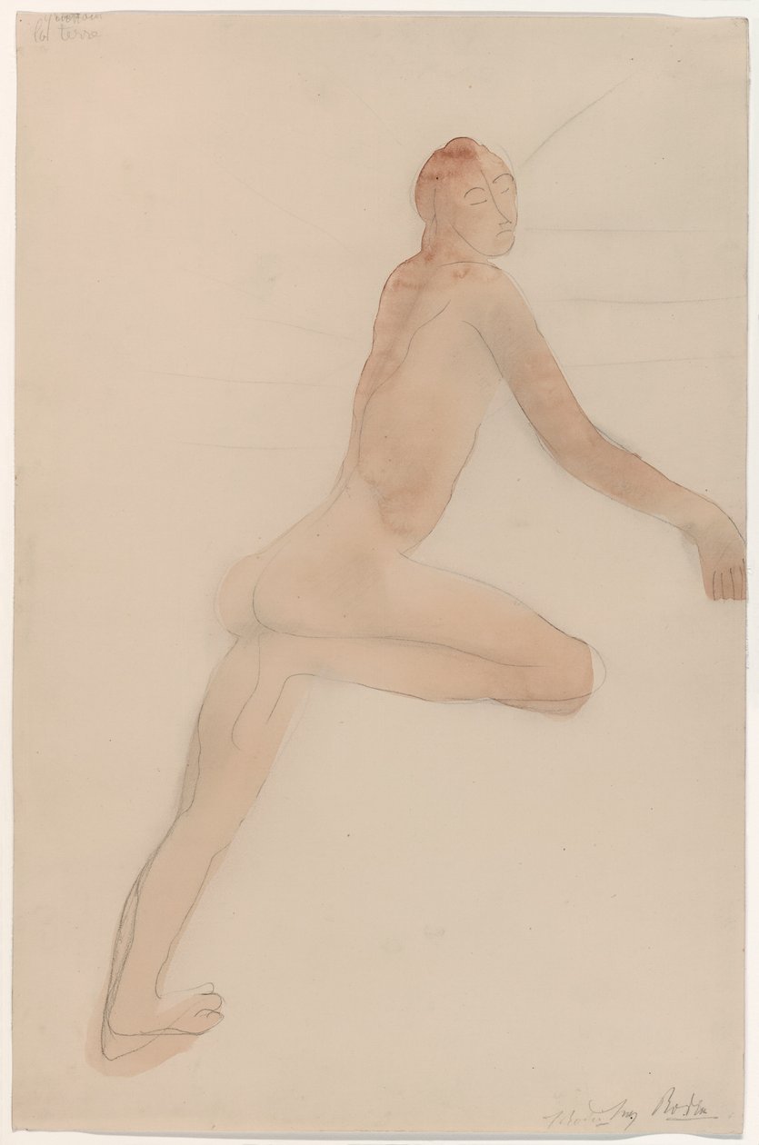 Opouštění Země od Auguste Rodin