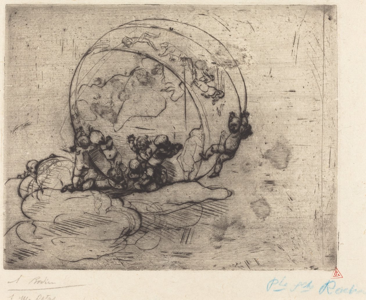 Cupids Leading the World, 1881. od Auguste Rodin