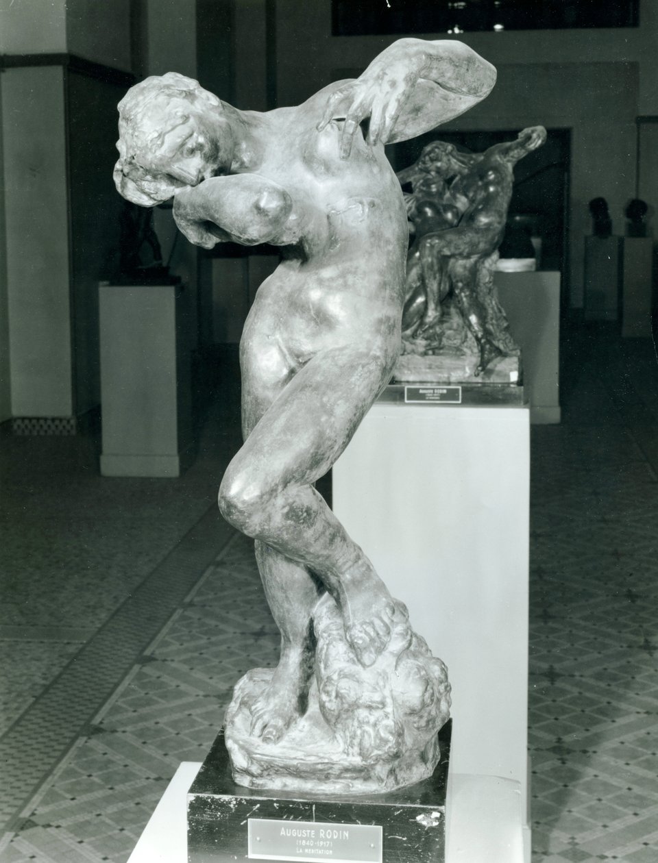 Meditace (bronzová) od Auguste Rodin