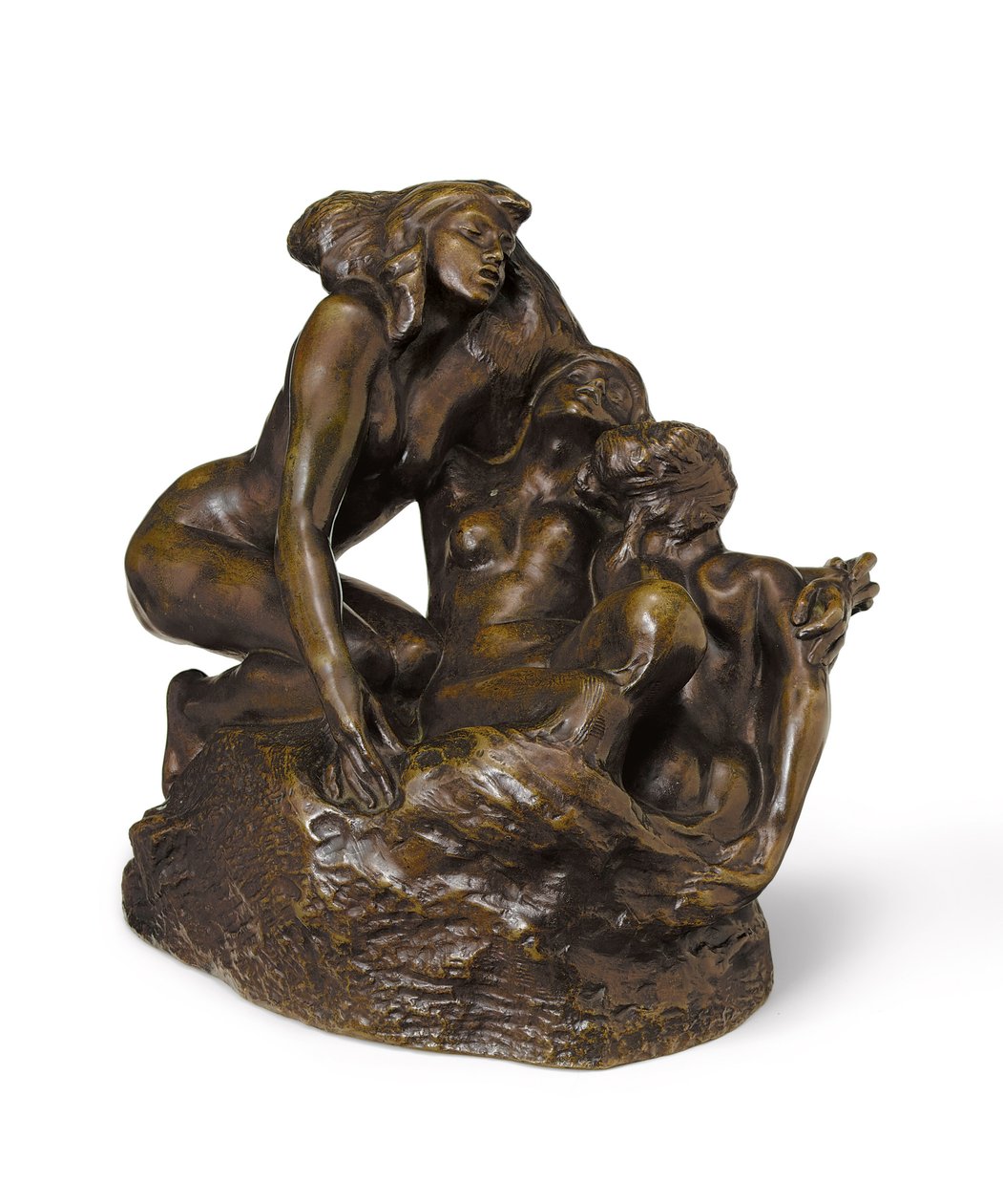 Nereidy nebo tři sirény, 1887; 1899 od Auguste Rodin